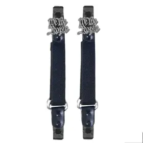 Mla4014-we-the-people Milwaukee Leather Mla4014 We The People Motorcycle Biker Elastic Bungee Clips