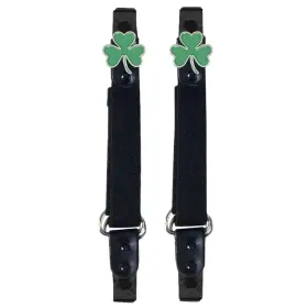 Mla4018-3-leaf-clover Milwaukee Leather Mla4018 3-leaf Clover Motorcycle Biker Elastic Bungee Clips