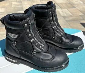 Mb240 Milwaukee Motorcycle Boots Model Women S 8 Zip Front Mb240 Milwaukee Motorcycle Boots Model Women S 8 Zip Front