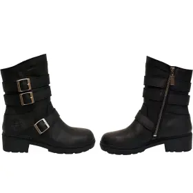 Mb25317 Milwaukee Motorcycle Clothing Co. Womens Black Cameo Boots Size 8.5 / 8 1/2 Mb25317 Milwaukee Motorcycle Clothing Co. Womens Black Cameo Boots Size 8.5 / 8 1/2