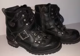 Mb433 Milwaukee Motorcycle Clothing Company 192359239597 Mens 9 Black Road Captain