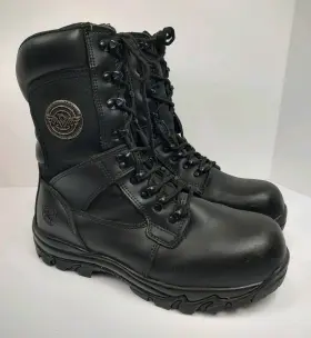 Mbm9100 Milwaukee Motorcycle Clothing Company Leather Mens Black Boots Original 10 Eee Tactical