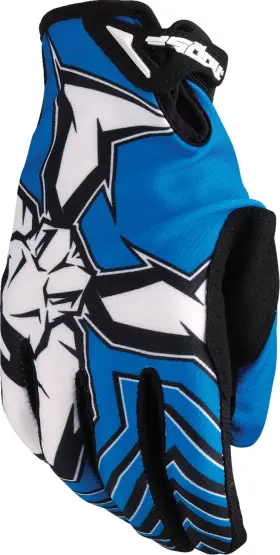 3330-8115 Moose Offroad Agroid Pro Gloves Small Blue/black - Off Road Gear Atv