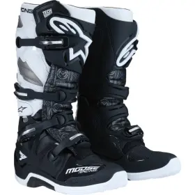 0212024-153-7 Moose Racing Tech 7 Boots By Alpinestars Black/white/gray
