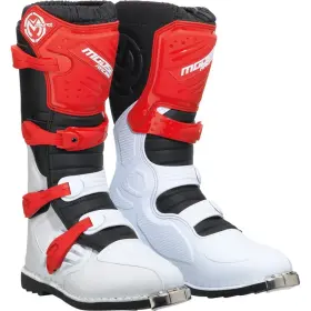 3410-2591 Moose Racing Qualifier Mx Boots 8 Red