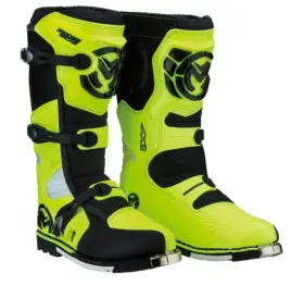 3411-0449 Moose Racing Mx Off-road M1.3 Boots Black/hi-viz Size 11 Men S