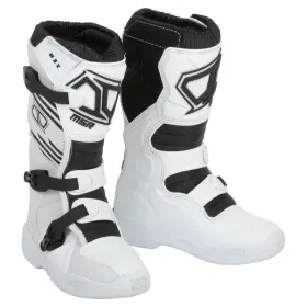 208-274-0019 Msr Motocross Boots Youth Size 2 White Steel Shank Adjustable M3x Rugged Micro 208-274-0019 Msr Motocross Boots Youth Size 2 White Steel Shank Adjustable M3x Rugged Micro