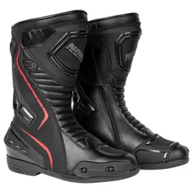 7510-2101-12 Noru Hakone Black Red Boots Size 12