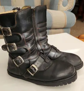 715515 Not Sure Gbx Biker Boots Mens Size 10 Vintage 715515 Not Sure Gbx Biker Boots Mens Size 10 Vintage
