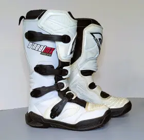 0321-208 Oneal Oftneal Element Motocross Boots White Mx Dirt Bike Atv Mens 8