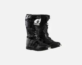 0325-199 Oneal O Neal Youth Rider Boots Blk/ White Size Kids 12