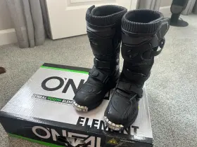 Oneal 046068565804 Oftneal Element Youth Off Road Dirt Bike Motocross Riding Boots Size 1 / 32