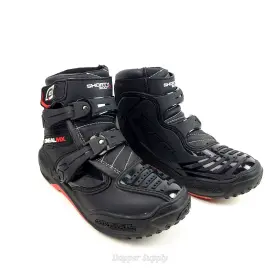 Oneal 842346103652 Mx Shorty Boot 2 Atv Motocross Boots Mens Sz 8 Black Motorcycle