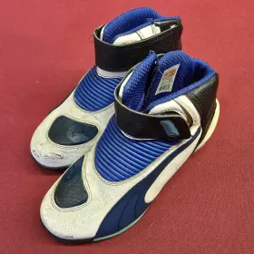30146214 Puma Very Rare Flat 2 Womens Motorcycle Boots - Size 7