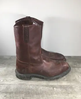 4470 Red Wing Shoes Pecos Supersole Leather Safety Toe Pullon Motorcycle Mens Boots 12