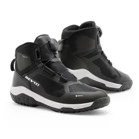 Fbr084-1010-46 Revit Revftit Mens Breccia Gtx Adventure Sport Motorcycle Shoes Black - 46