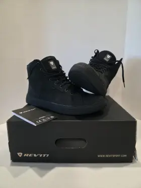 Fbro48-1010-45 Revit Revftit Arrow Shoes/mens Size 10.5/black Motorcycle Riding Ce Ortholite - Used