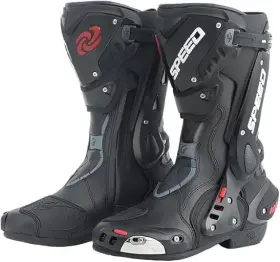 B1008 Riding Tribe Professional Motorcycle Boots Impact Resistant 9.5 Women/8.5 Men