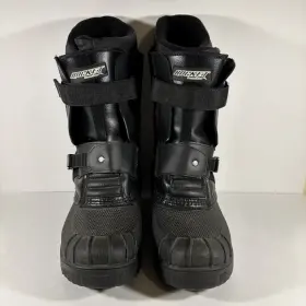 1825-010 Rocket Snowgear Black Snowmobile Boots Mens Size 13