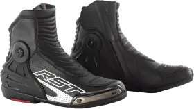 102341blk-41 Rst Tractech Evo Iii Short Ce Boot Black Size 8