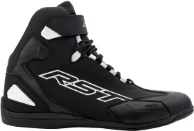 103053blk-42 Rst Sabre Moto Ce Shoe Black/white Mens Us 9