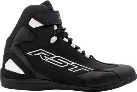 103053blk-46 Rst Sabre Moto Shoes 11 Black/black/white