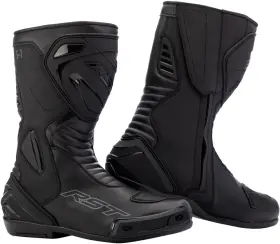 103123blk-44 Rst S-1 Waterproof Boots 10 Black/black