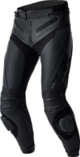 103636blk-28 Rst Tractech Evo 5 D3o Black Leather Pants Size X-small