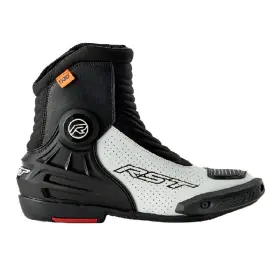 103697whi-45 Rst Tractech Evo D3o Short Boots 11.5 Black/white