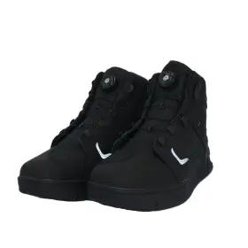 Qxx-229 Shamofeng Motorcycle Shoes Men Leather Street Bike Boots Protective Sneakers