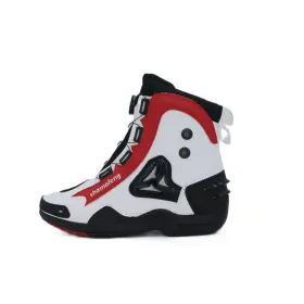 Qxx-888-1 Shamofeng Motorcycle Riding Leather Shoes Off Road Racing Boots Anti-collison Toe And Heel