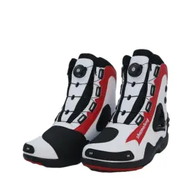 Qxx-888 Shamofeng Motorcycle Shoes Men Racing Bike Boots Breathable Street Riding