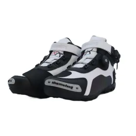 Qxx-999 Shamofeng Motorcycle Shoes Men Racing Bike Boots Off-road Driving Sneakers