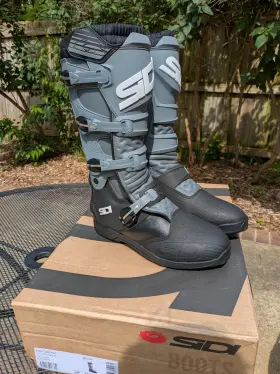 Sidi 017732594471 X Power Sc Boots - Black/gray Size 12.5 / 47