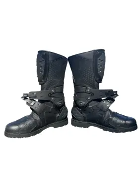 0736825 Sidi Adventure Gtx Goretex Motorcycle Adv Touring Boots Black Us12.5 Uk12