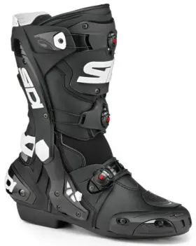 2001-0106-44 Sidi Rex Air Black White Boots Size 44
