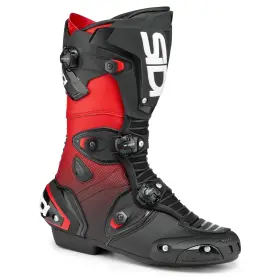2010-0101-42 Sidi Mag-1 Boots 8.5 Black/red