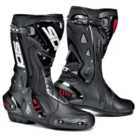 2020-0155-47 Sidi St Street Motorcycle Boots Black/black 47 New Replaced Box