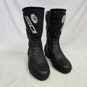 2030-1105-39 Sidi Womens Fusion Rain Motorcycle Boots Black 7 Us Closeout Was 249.95