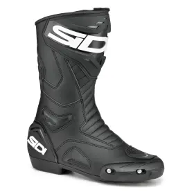 2040-0155-42 Sidi Performer Street Motorcycle Boot Mens Size 44 Us 10 Black