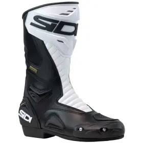 2042-0095-46 Sidi Performer Gore Street Motorcycle Riding Boots White/black Eu 46 Us 11.5