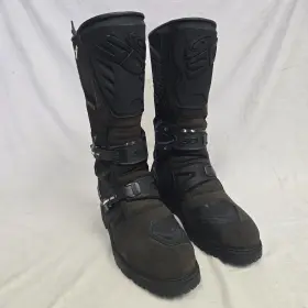 2102-0014-48 Sidi Adventure 2 Gore-tex Motorcycle Adv Boots Brown 11.7 Us Display Blem