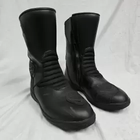 2122-0005-45 Sidi Gavia Gore Street Motorcycle Boots Black/black 45 Lightly Used Closeout