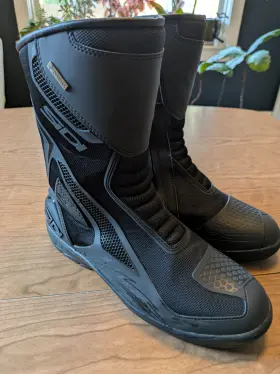 2132-0005-46 Sidi Aria Gore Street Motorcycle Boots Black/black 46