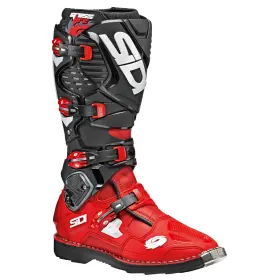2300-0101-42 Sidi Crossfire 3 Ta Boots 8.5 Red/red/black