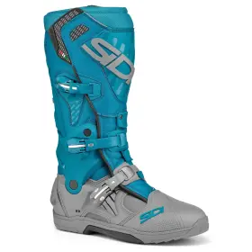 2318-0017-46 Sidi Crossair Sl Boots Gray/petrol 11 - 11.5 Blue