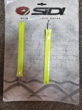 2435-0003-00 Sidi Boots Extra Long Set Brand New In Package Flo Yellow