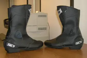 Sidi 500123097737 Black Rain Waterproof Motorcycle Boots Mens 13 Us / 48 Eu
