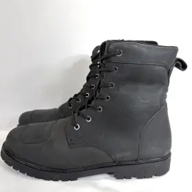 717210 Sidi Denver Wr Motorcycle Boots Mens 11 Riding Touring Adventure Black Leather