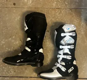 Sidi 8017732590442 - Powersports Crossair Boots Black/white Size 9.5
